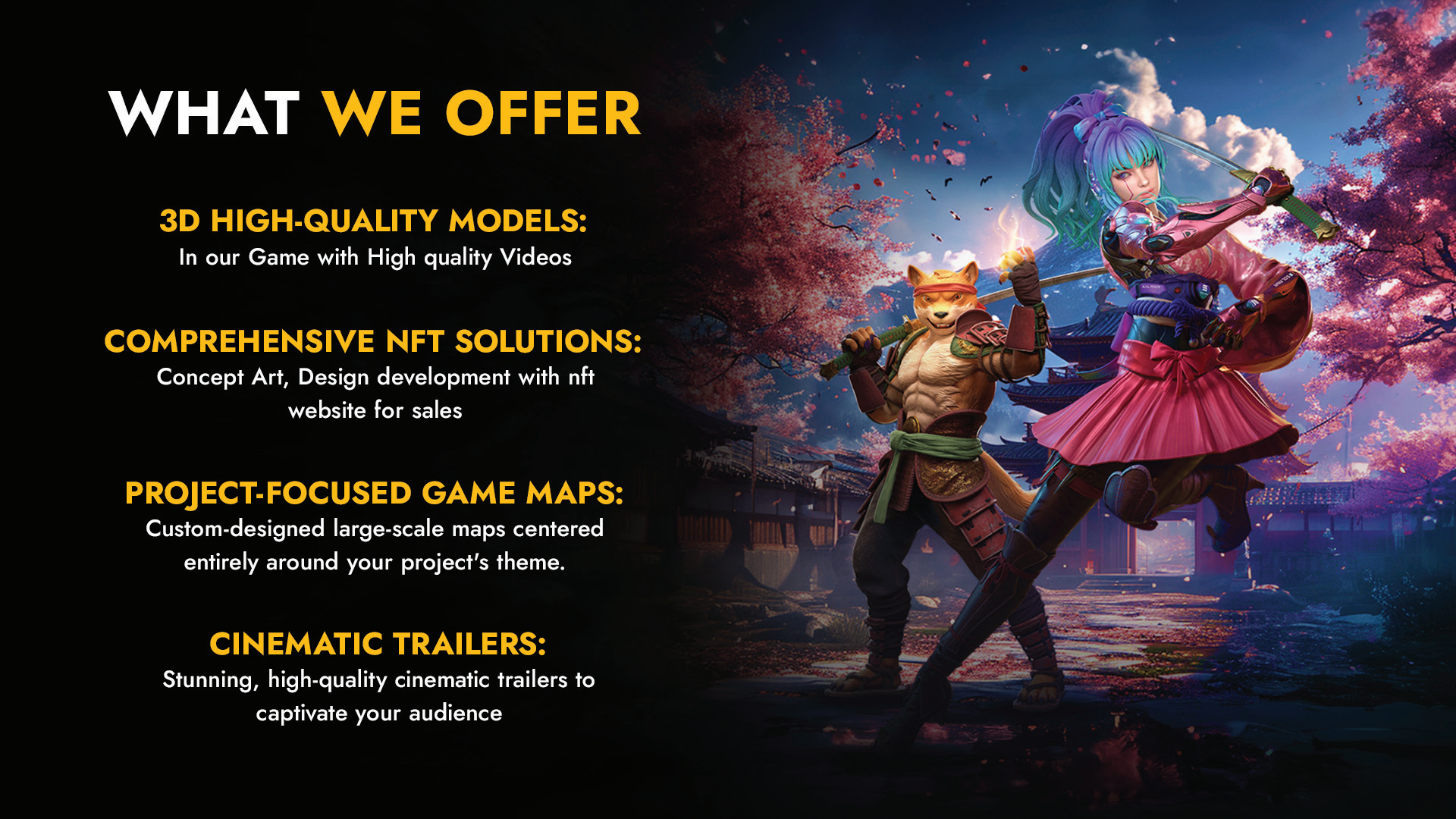 Katana Inu — What We Offer