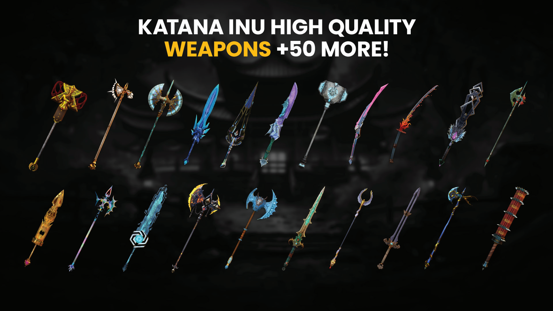 Katana Inu Weapons